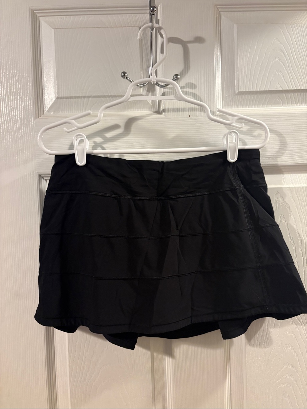 lululemon athletica Black Athletic Skort with Built-in Shorts